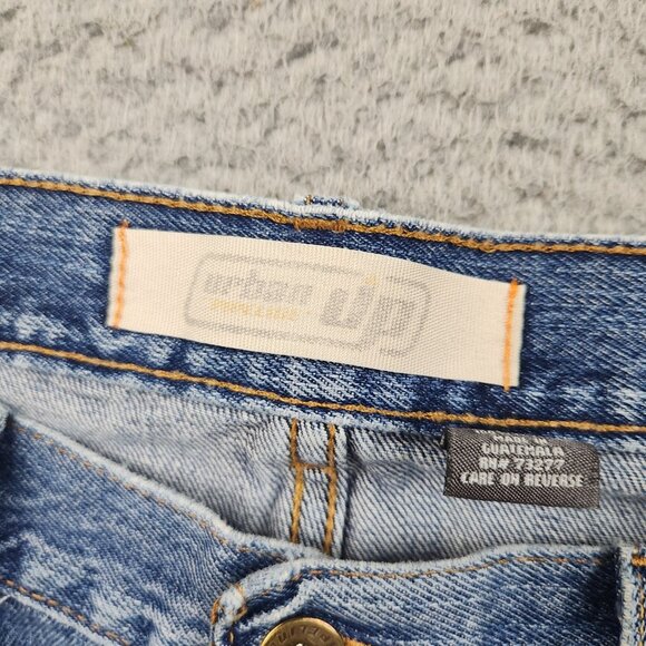 Relaxed Straight Faded Distressed Mens Workwear Blue Jeans Denim 36x30 Cotton - Picture 8 of 12